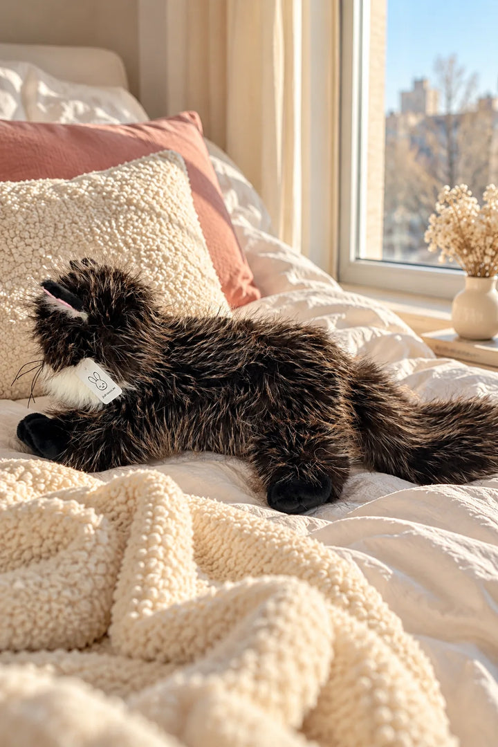 Realistic Black Cat Soft Toy 50cm or 60cm