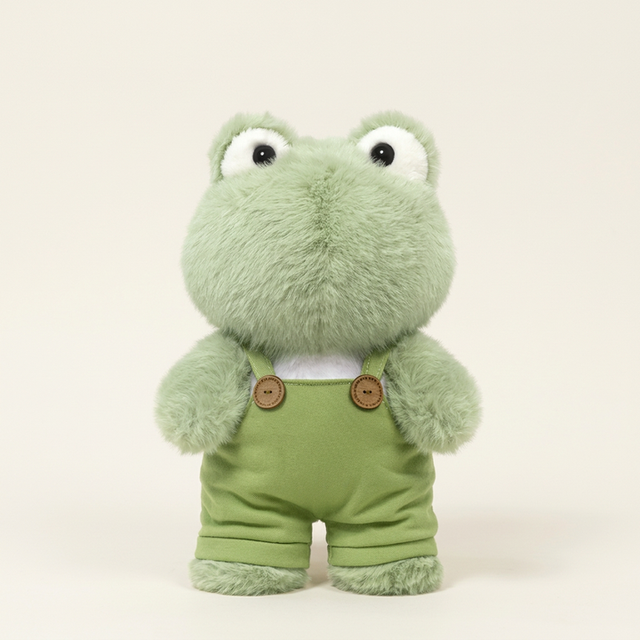 Animal Plush Toy in Dungarees