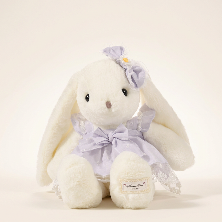 Bunny Soft Toy in Pastel Dress