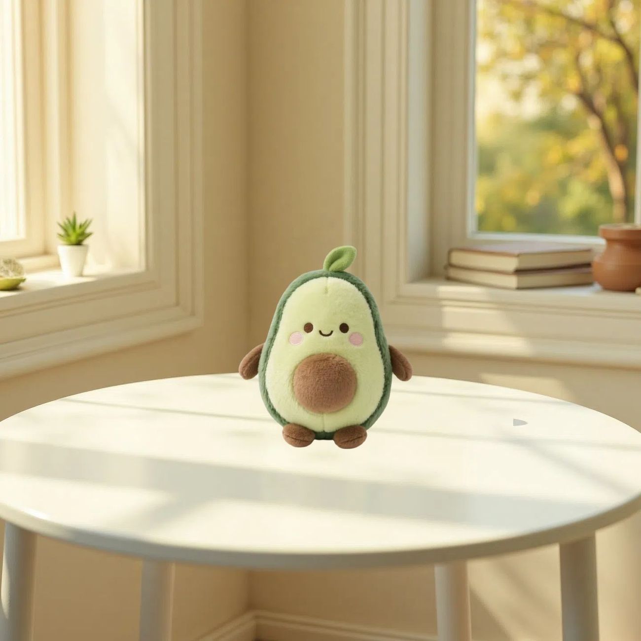 Avocado Plush Toy – Soft Stuffed Animal Doll for Kids & Adults