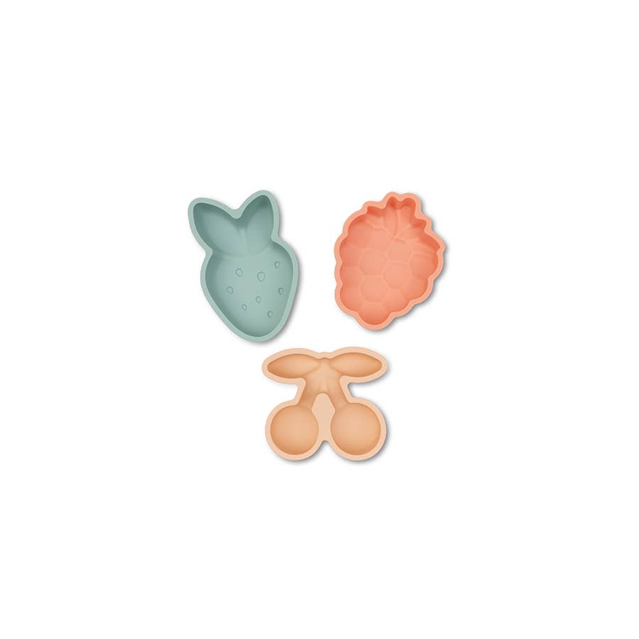 Silicone Beach Bucket and Spade Set - Floral Design