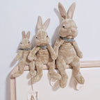 Plain Rabbit Soft Toy – Simple Bunny Doll in Off White or Brown, 23 cm, 30 cm, 40 cm