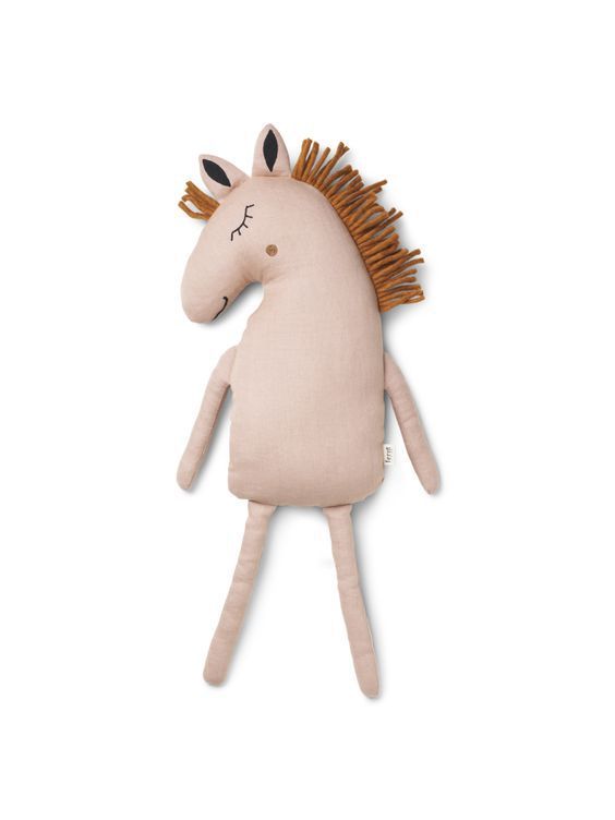 Unicorn Baby Comfort Plush Pillow – Soft Sleeping Companion Toy | Cotton-Linen | 0–3 Years