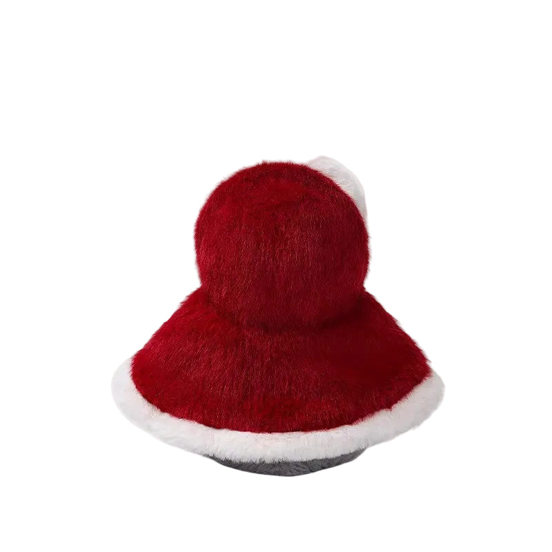 Penguin Plush Toy in Little Red Riding Hood Cloak – Soft Stuffed Animal Doll | 18 cm