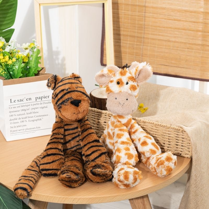 Floppy long-limbed plush animal soft toy with characterful face – view 3 of 14