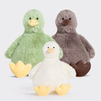 Duck Plush Toy – Soft Stuffed Sitting Duck Doll | 32 cm | Multiple Colours