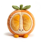 Orange Plush Toy – Cute Stuffed Fruit Character