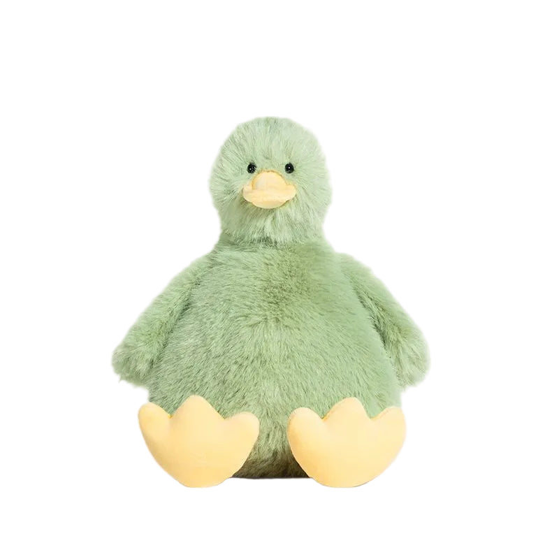 Duck Plush Toy – Soft Stuffed Sitting Duck Doll | 32 cm | Multiple Colours
