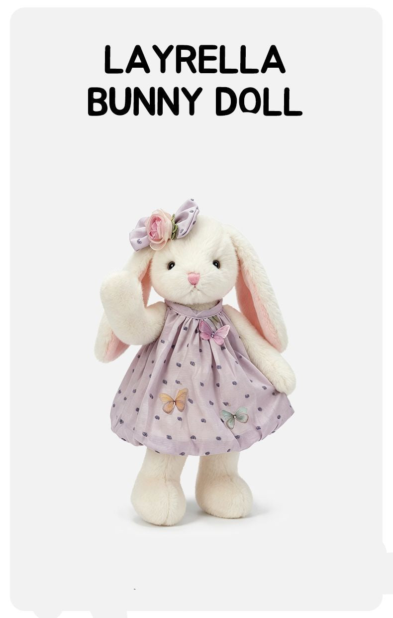 Large Bunny Plush Toy – Soft Stuffed Rabbit Doll | 45 cm | Multiple Colours