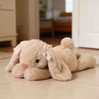 Lying Down Rabbit Soft Toy – Plush Bunny, 35 cm, Ages 14+