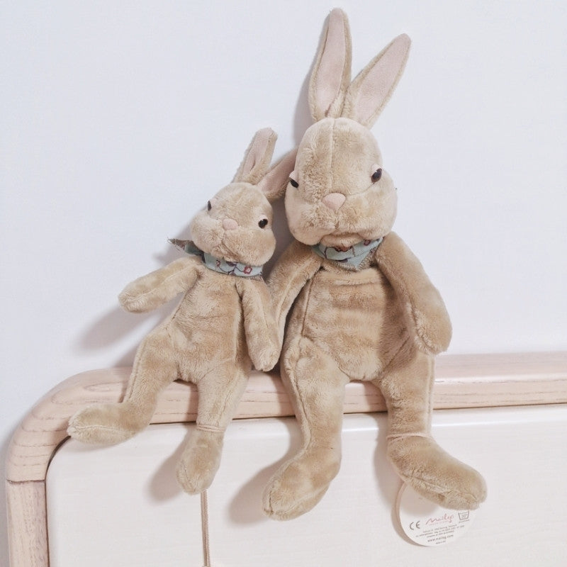 Plain Rabbit Soft Toy – Simple Bunny Doll in Off White or Brown, 23 cm, 30 cm, 40 cm