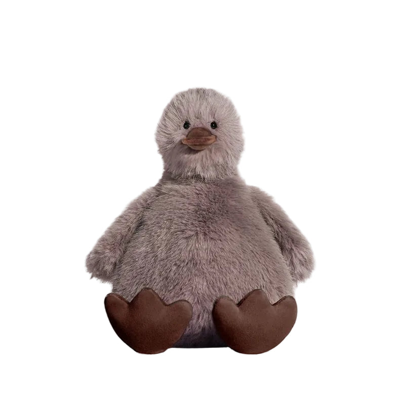 Duck Plush Toy – Soft Stuffed Sitting Duck Doll | 32 cm | Multiple Colours