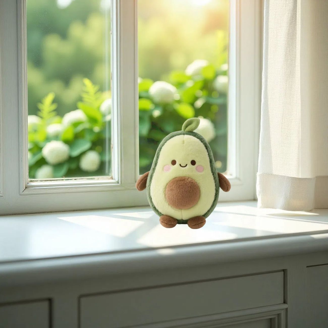 Avocado Plush Toy – Soft Stuffed Animal Doll for Kids & Adults