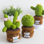 Crochet Cactus Plant Desk Decoration