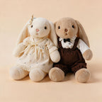 Dressed Rabbit Doll – Six Characters, 30 cm and 45 cm, Ages 6+