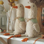 Goose Plush Toy – Soft Stuffed Animal Doll with Scarf | 43 cm