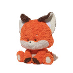 Fox Plush Toy with Oversized Head – Soft Stuffed Sitting Fox Doll | 38 cm