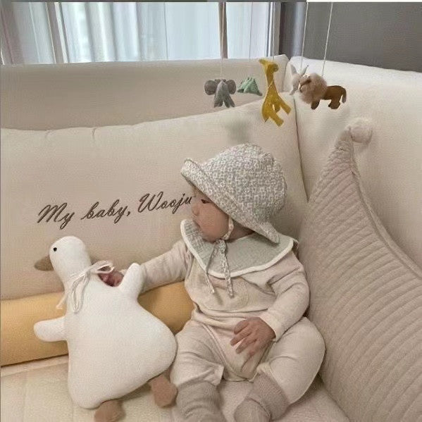 Duck Soft Toy Cushion – Cotton Plush, 45 cm, Ages 3+