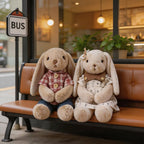 Dressed Rabbit Doll – Six Characters, 30 cm and 45 cm, Ages 6+