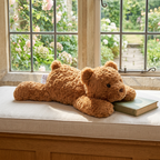 Floppy lying-down animal soft toy with outstretched limbs, 50cm – view 9 of 9