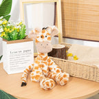 Floppy long-limbed plush animal soft toy with characterful face – Giraffe