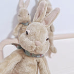 Plain Rabbit Soft Toy – Simple Bunny Doll in Off White or Brown, 23 cm, 30 cm, 40 cm