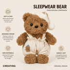 Sleepwear Bear Plush Toy – Cute Teddy in Pyjamas