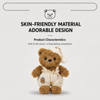 Sleepwear Bear Plush Toy – Cute Teddy in Pyjamas