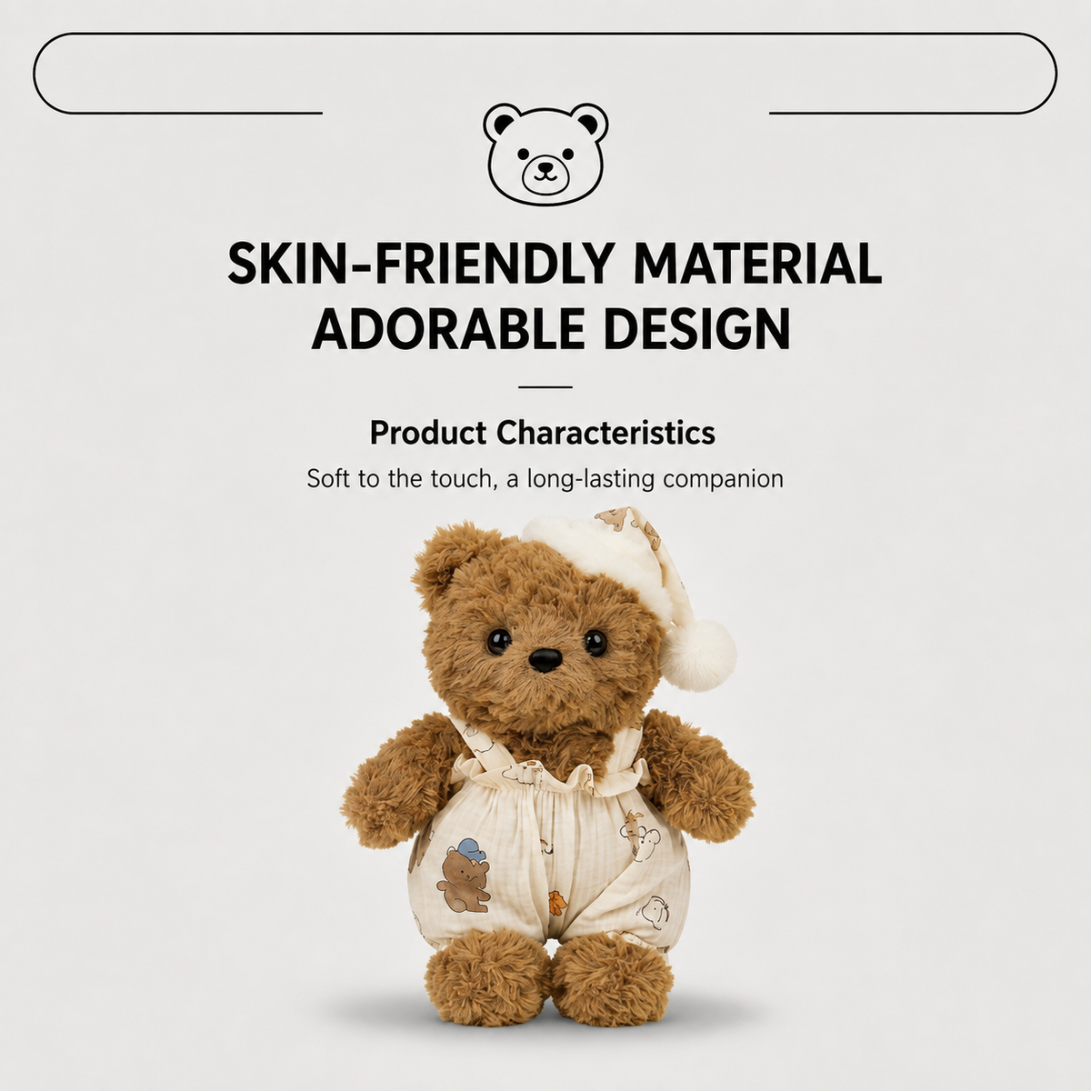 Sleepwear Bear Plush Toy – Cute Teddy in Pyjamas