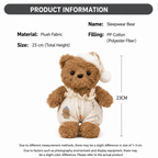 Sleepwear Bear Plush Toy – Cute Teddy in Pyjamas