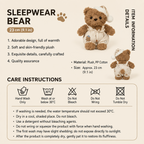 Sleepwear Bear Plush Toy – Cute Teddy in Pyjamas