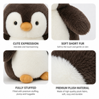 Penguin Plush Toy – Cute Chubby Stuffed Animal