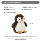Penguin Plush Toy – Cute Chubby Stuffed Animal