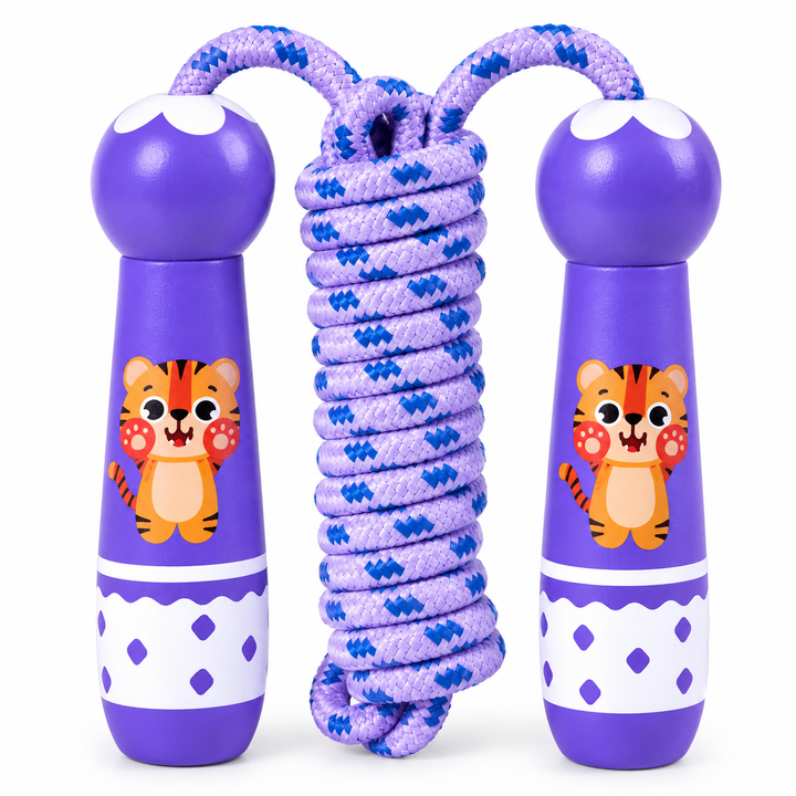 Wooden Skipping Rope for Kids