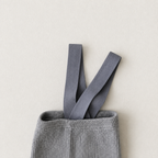 Ribbed Cotton Dungarees for Babies - Wide Leg Overalls with Adjustable Straps, 3 Months to 3 Years