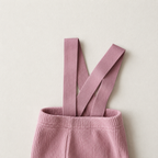 Ribbed Cotton Dungarees for Babies - Wide Leg Overalls with Adjustable Straps, 3 Months to 3 Years