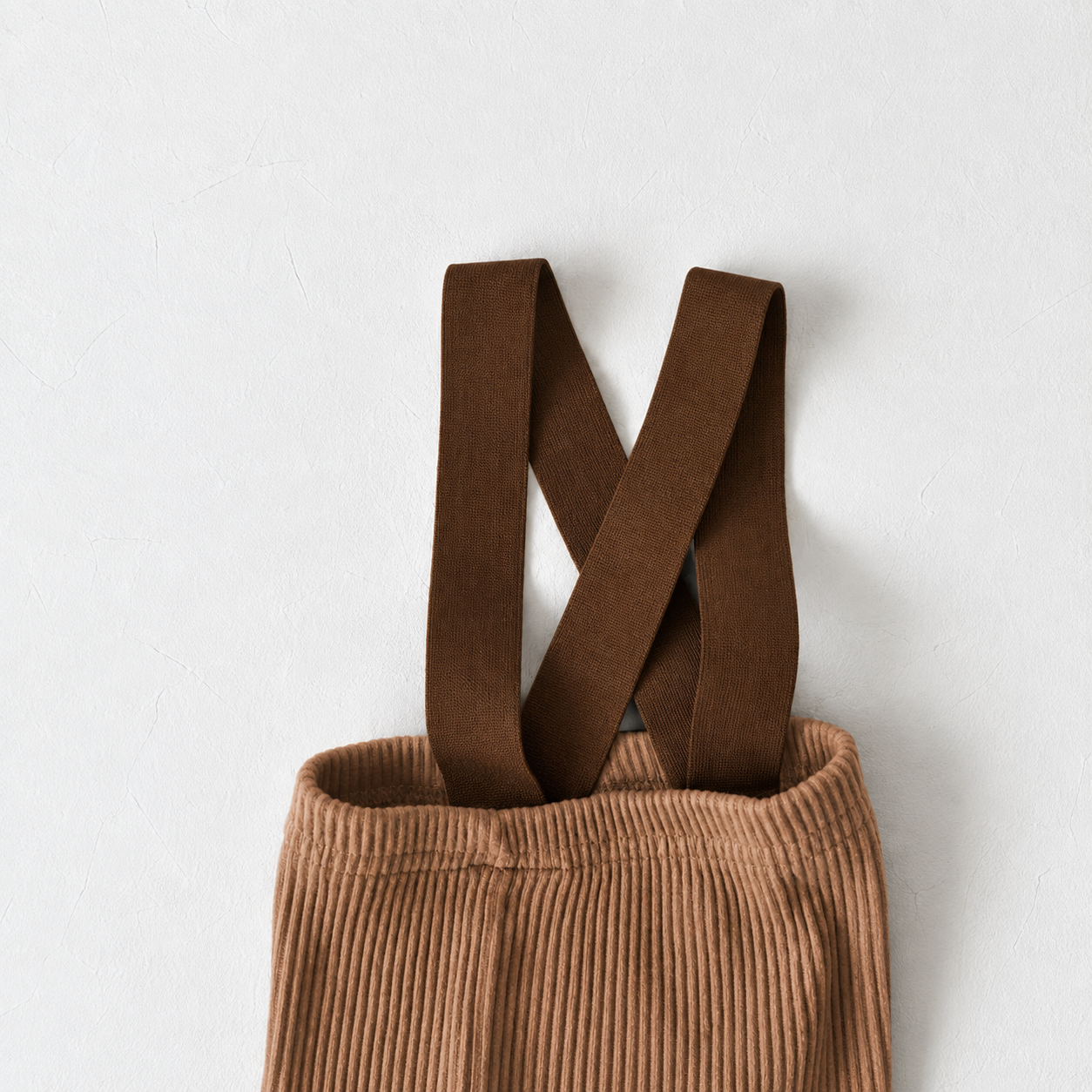 Ribbed Cotton Dungarees for Babies - Wide Leg Overalls with Adjustable Straps, 3 Months to 3 Years