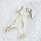 Baby comforter with plush bunny, bear or puppy head on a small comforter blanket – view 4 of 20