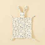 Baby Bunny printed muslin bunny baby comforter