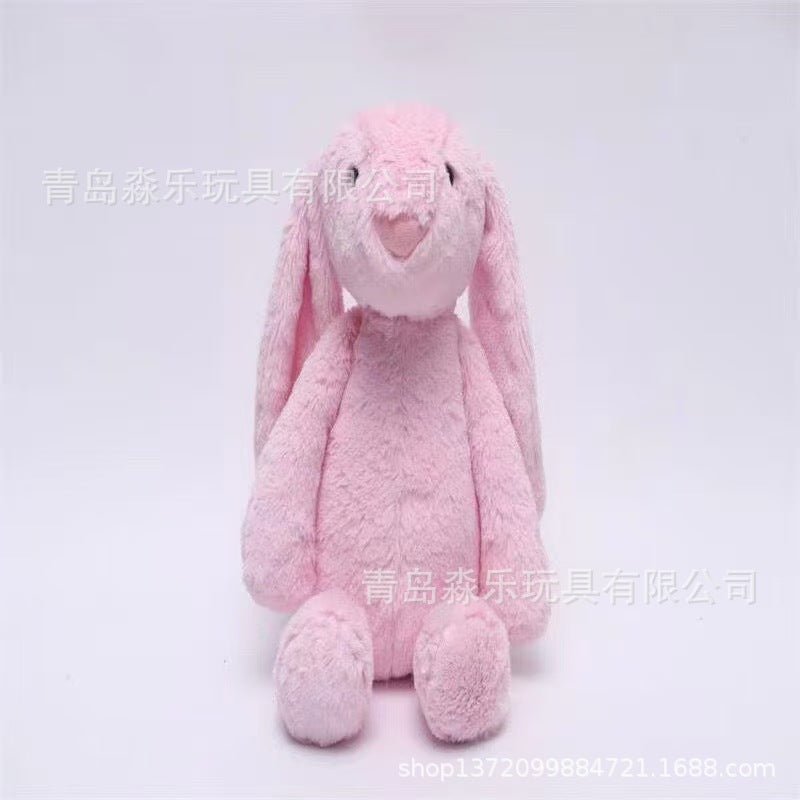 Baby comforter with plush bunny, bear or puppy head on a small comforter blanket – view 18 of 20