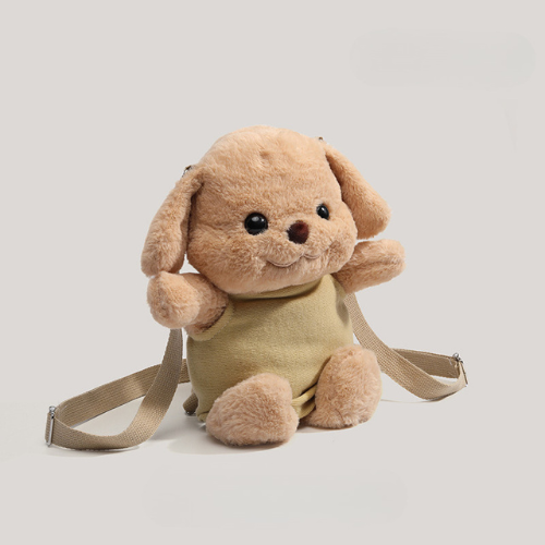 Poodle Plush Backpack | Curly Coat Dog Bag