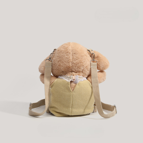 Poodle Plush Backpack | Curly Coat Dog Bag