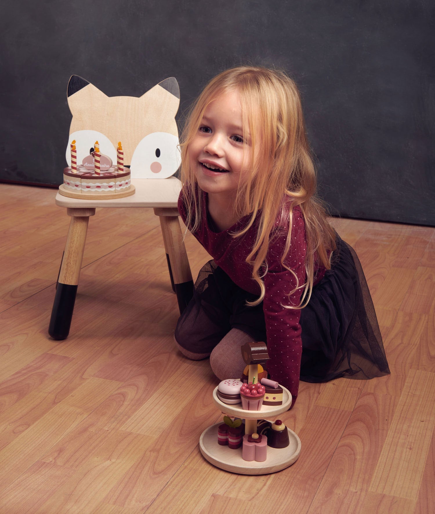 Wooden Fox Chair - Forest Collection - Plywood