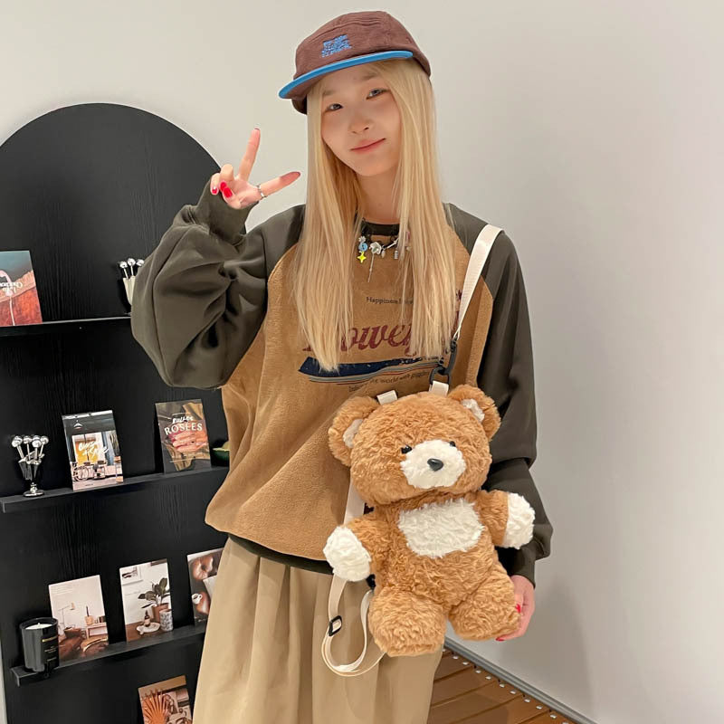 Teddy Bear Backpack | Plush Novelty Rucksack