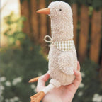 Goose Plush Toy – Soft Stuffed Animal Doll with Scarf | 43 cm