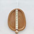 Floral Ribbon Dummy Clip – Lace Edge Soother Holder with Beech Wood Clip | 28.5 cm | 7 Designs
