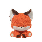 Fox Plush Toy with Oversized Head – Soft Stuffed Sitting Fox Doll | 38 cm