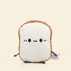Small short-plush bakery treat soft toy shaped like bread – Toast