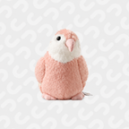 Palm-sized short-plush songbird soft toys including kingfisher and sparrow – view 12 of 19