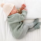 Cotton Crew Neck Jumper for Babies and Children - Relaxed Knit Pullover, 3 Months to 6 Years